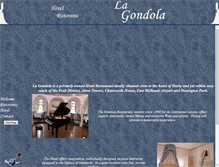 Tablet Screenshot of la-gondola.co.uk